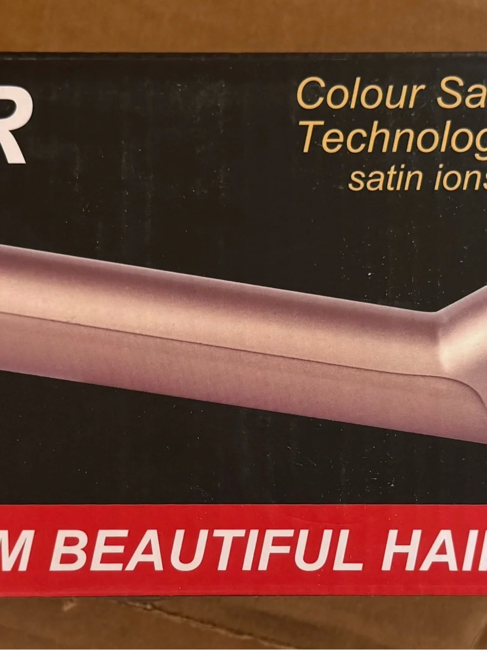 Colour Safe Technology Satin Ions Pink Hair Straightener
